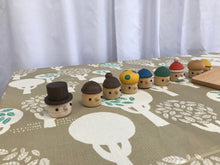 画像をギャラリービューアに読み込む, どんぐりころころ きのこ